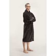 Bademantel Herren Torekov von Pelle Vävare in grey