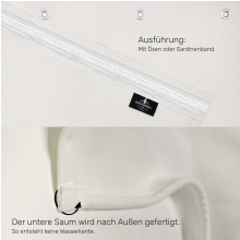 Ösenkante mit Lable