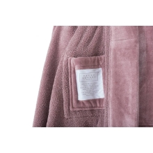 Bademantel Damen Torekov von Pelle Vävare in dusty pink