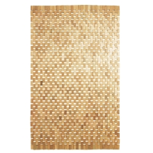Teak Holz Badematte Light Brown