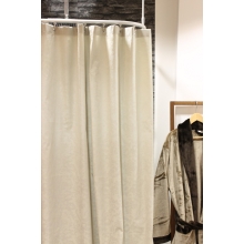 Duschvorhang Textil Baumwolle/Polyester, Barock Creme