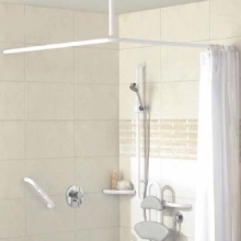 Duschvorhangstange L-Form