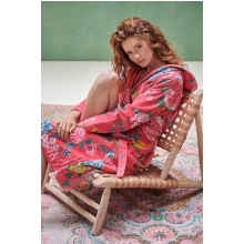 PIP Bademantel Evening in coral