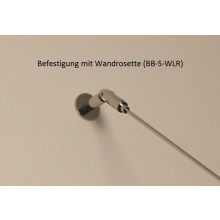 Winkellager befestigt an der Wand