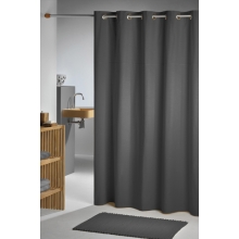 Duschvorhang Baumwolle, Polyester, Coloris natur, 180x200cm