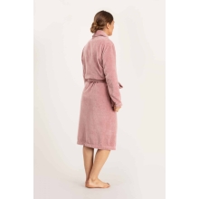 Bademantel Damen Torekov von Pelle Vävare in dusty pink