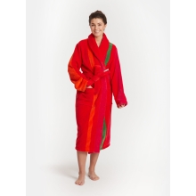 Bademantel Damen Viken von Pelle Vävare in rot