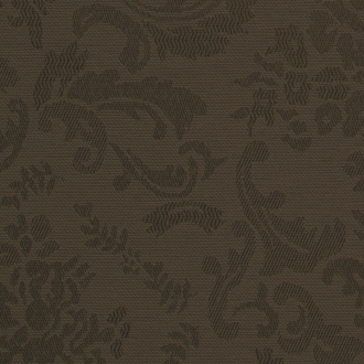 Duschvorhangstoff Textil Baumwolle/Polyester, Barock Braun Meterware 1,5m breit