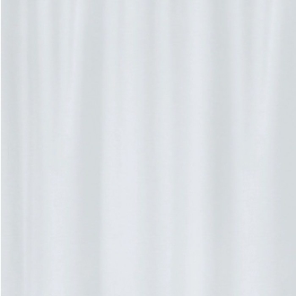 Duschvorhang Luxus / weiß / 140 x 185 cm