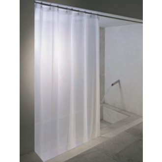 Duschvorhang Textil Easy / weiß / 200 x 180 cm