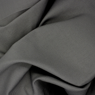 Schwerer Textil Duschvorhangstoff Sunset aus 100% Polypropylen in Anthrazit Meterware schwer entflammbar