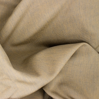 Schwerer Textil Duschvorhangstoff Sunset aus 100% Polypropylen in braun Meterware schwer entflammbar