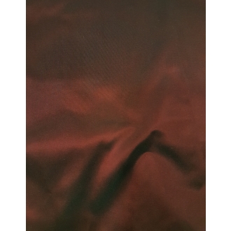 Textil Duschvorhangstoff Luxus Metallic Optik Bordeauxrot 150 cm Breite