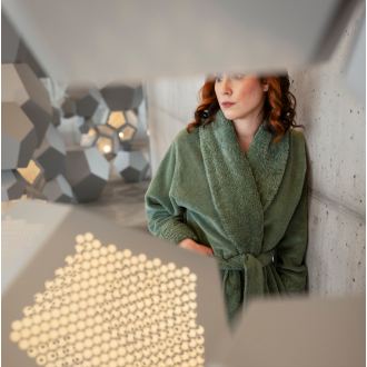 Bademantel Abyss Comfy mit Schalkragen