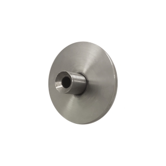 Wandrosette zum Kleben und Bohren für 10mm Edelstahl