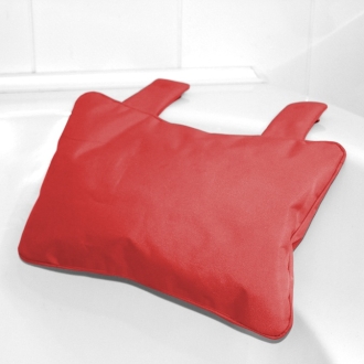 Badewannenkissen von Burschberg in rot