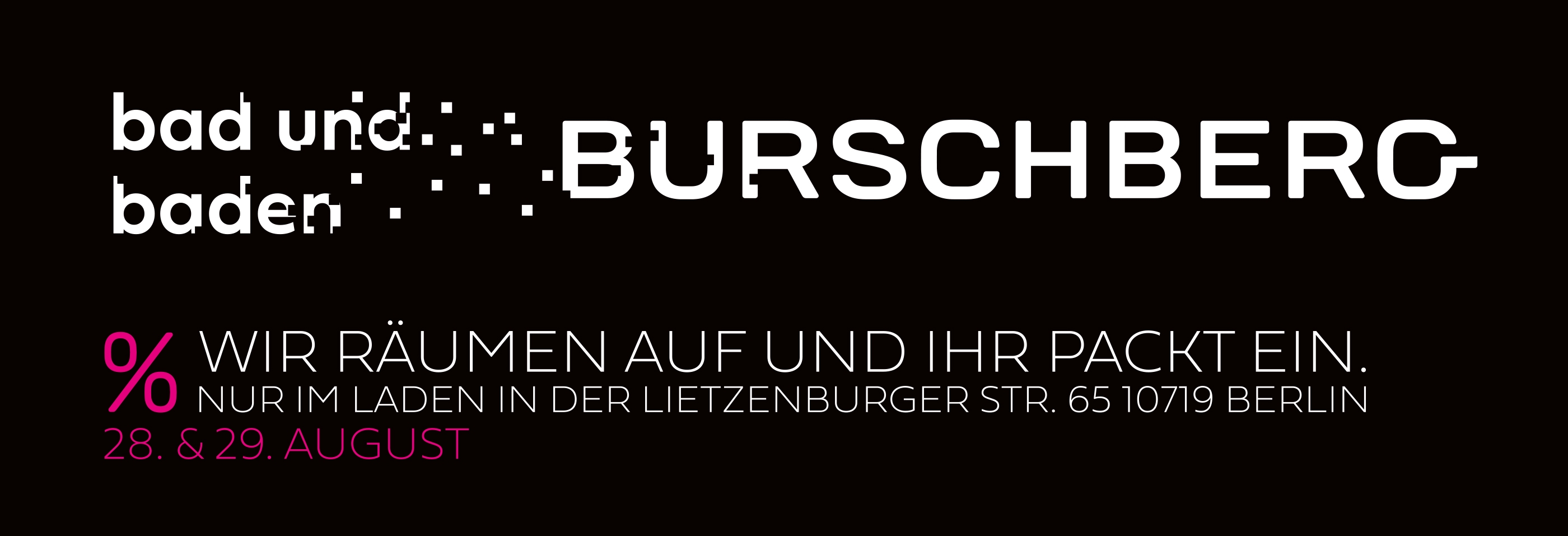 WIR VERÄNDERN UNS - BURSCHBERG