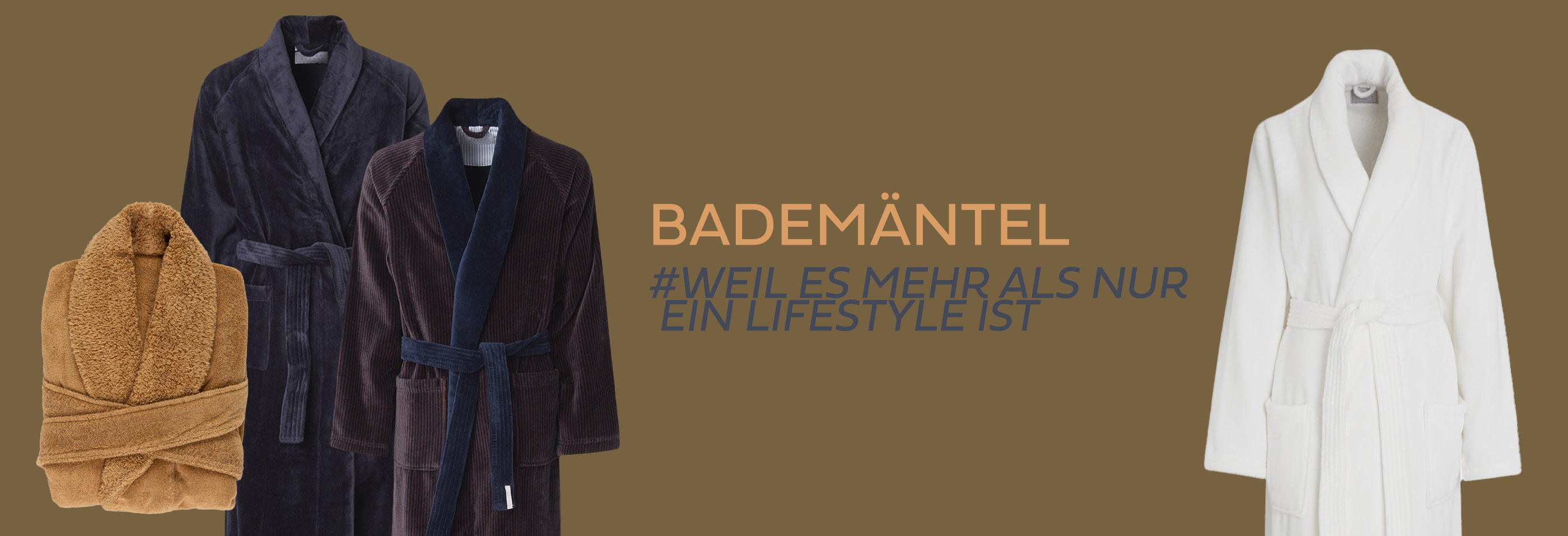 Traumhafte Bademäntel
